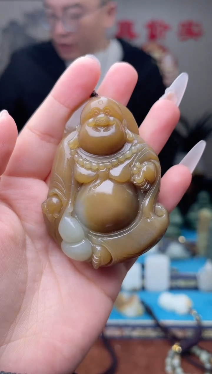 【闪购商品】和田玉未镶嵌挂件1