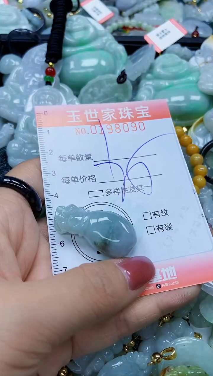 【闪购商品】翡翠颈饰未镶嵌闪购0198090