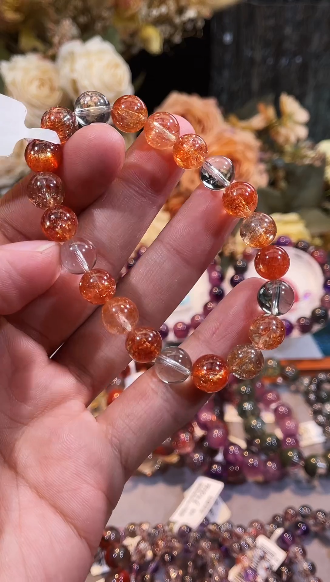 未镶嵌手链日光石阿鲁沙8m+