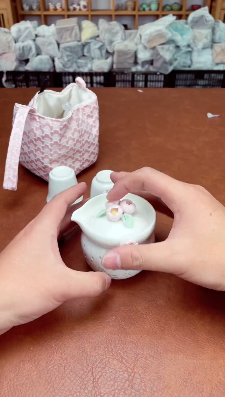 【闪购商品】摆件高端瓷器易仟杯茶器