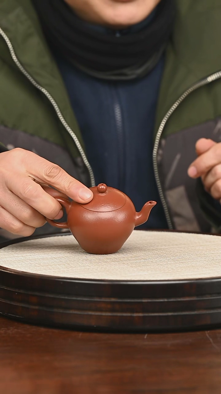 【闪购商品】紫砂圆珠紫砂朱泥