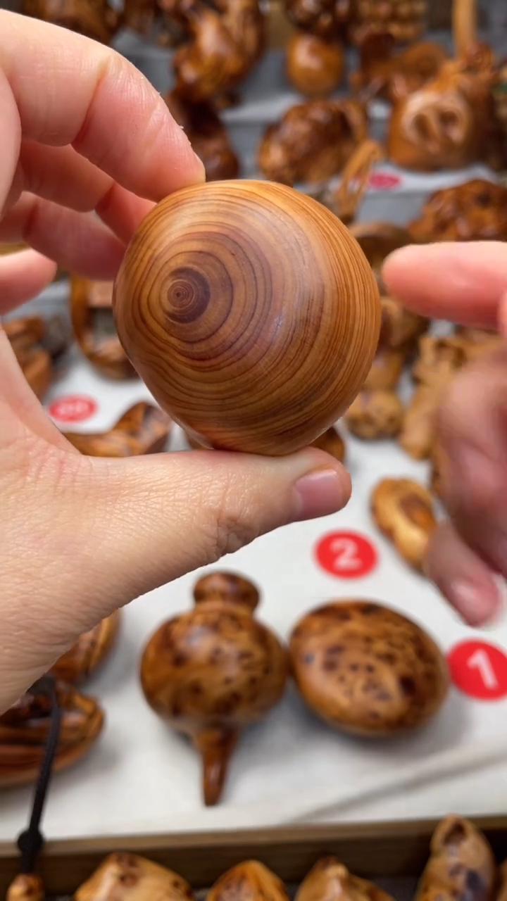 木太行崖柏陈化精品 手把件/雕刻件-鉴赏期48小时