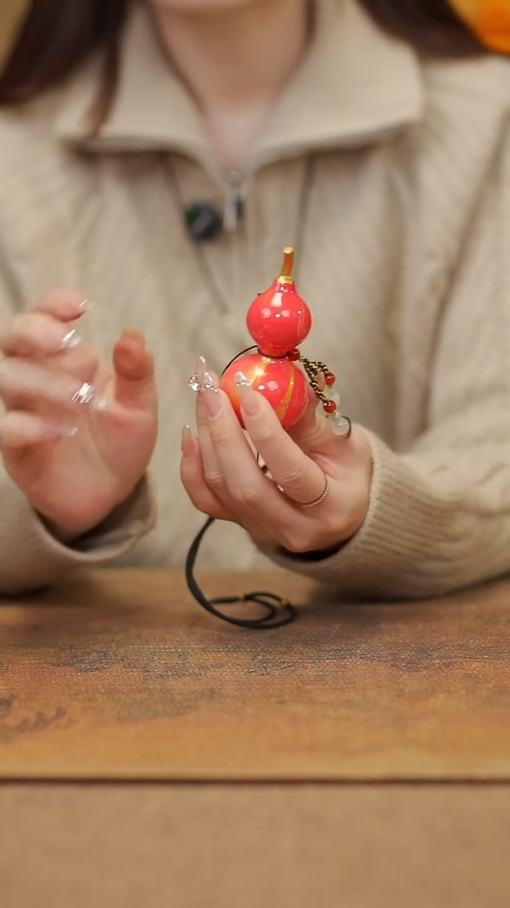 【闪购商品】82宴禾堂大漆脖挂葫芦68