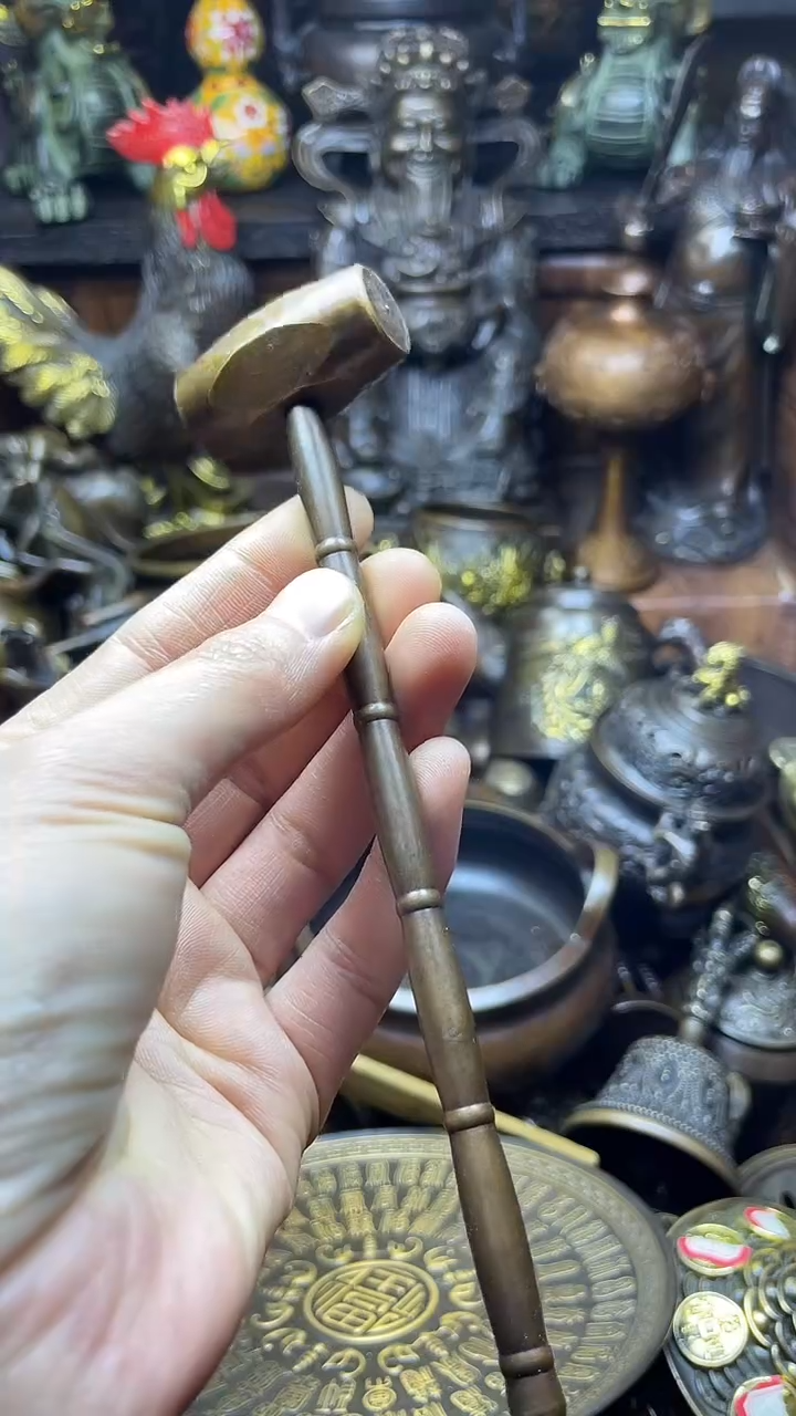 闪购链接，点击下单，有运费险，铜摆件