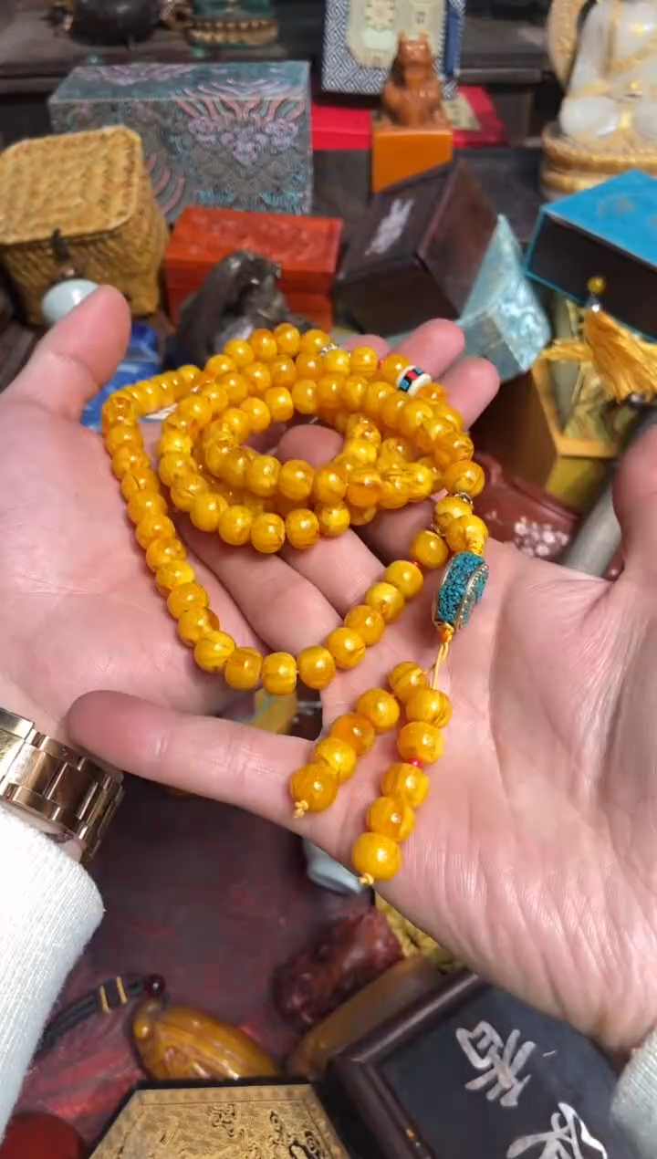 【闪购商品】蜜蜡颈饰18K金镶嵌王王王王王王王王5