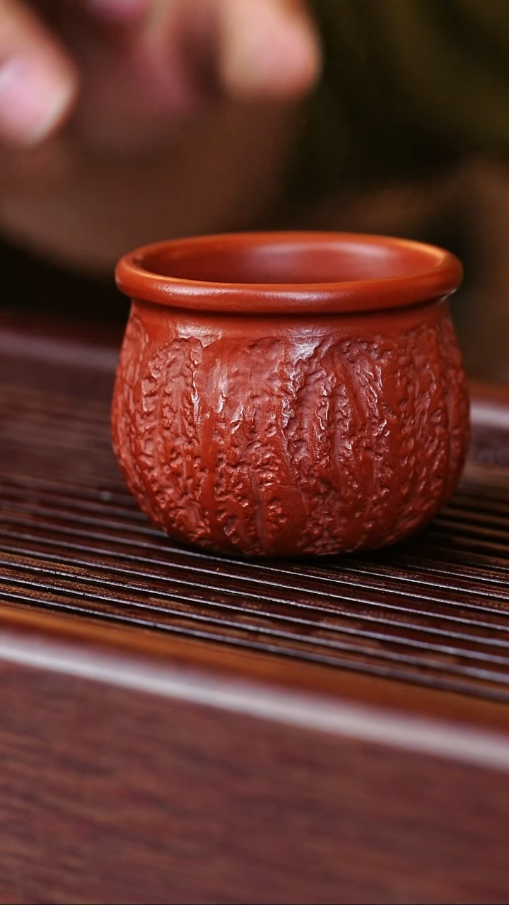 茶杯紫砂原矿紫砂主人杯004