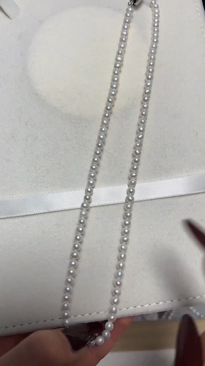 颈饰钛钢淡水珍珠永丽严选