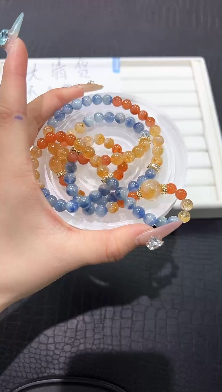未镶嵌手串水晶37j多样性发其一【1条】默认微瑕