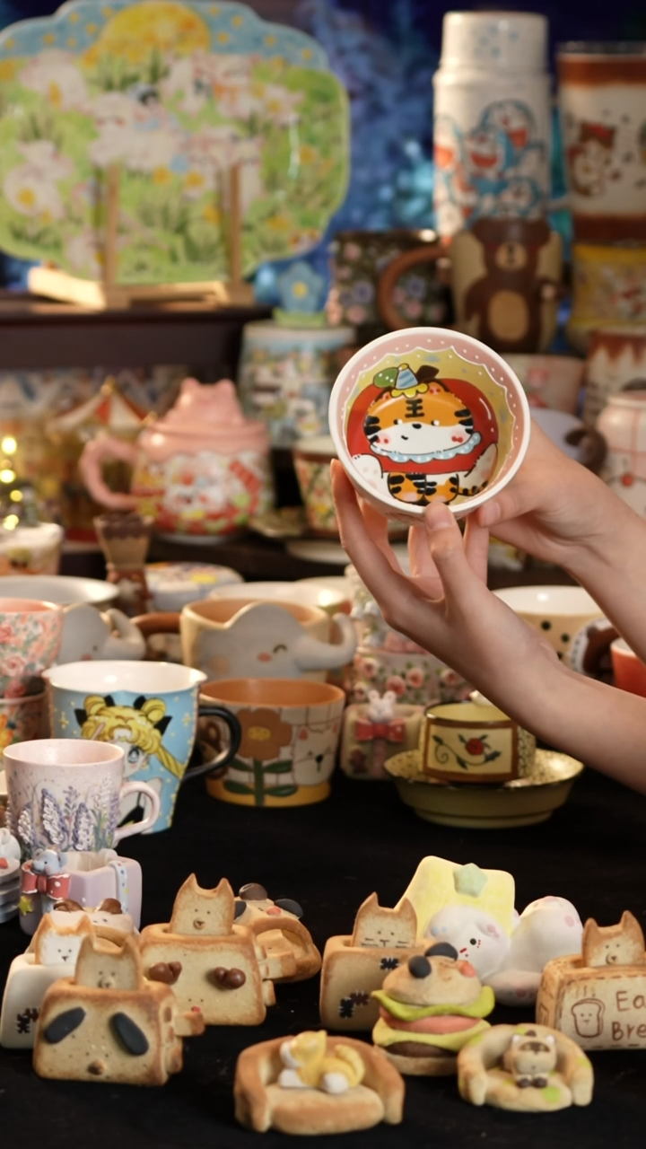 其他陶景德镇釉下彩手绘设计师款陶瓷