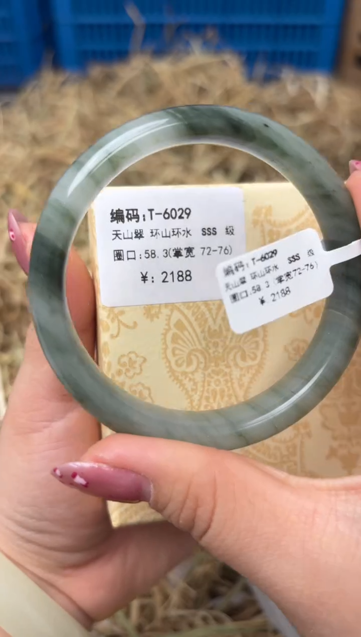 未镶嵌手镯石英质玉T-6029
