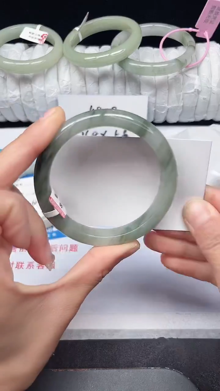 未镶嵌手镯石英质玉166-58/59