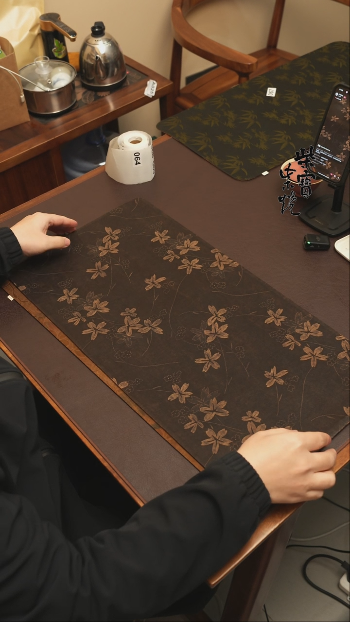 【闪购商品】杯68欣蚕居茶席65-33厘米水仙纹