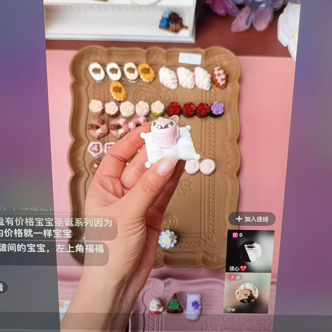 【直播选款定金链接】食品级硅胶捏捏小鼻嘎