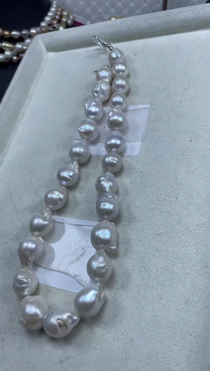 【闪购商品】淡水珍珠项链未镶嵌【纯恬珍珠】