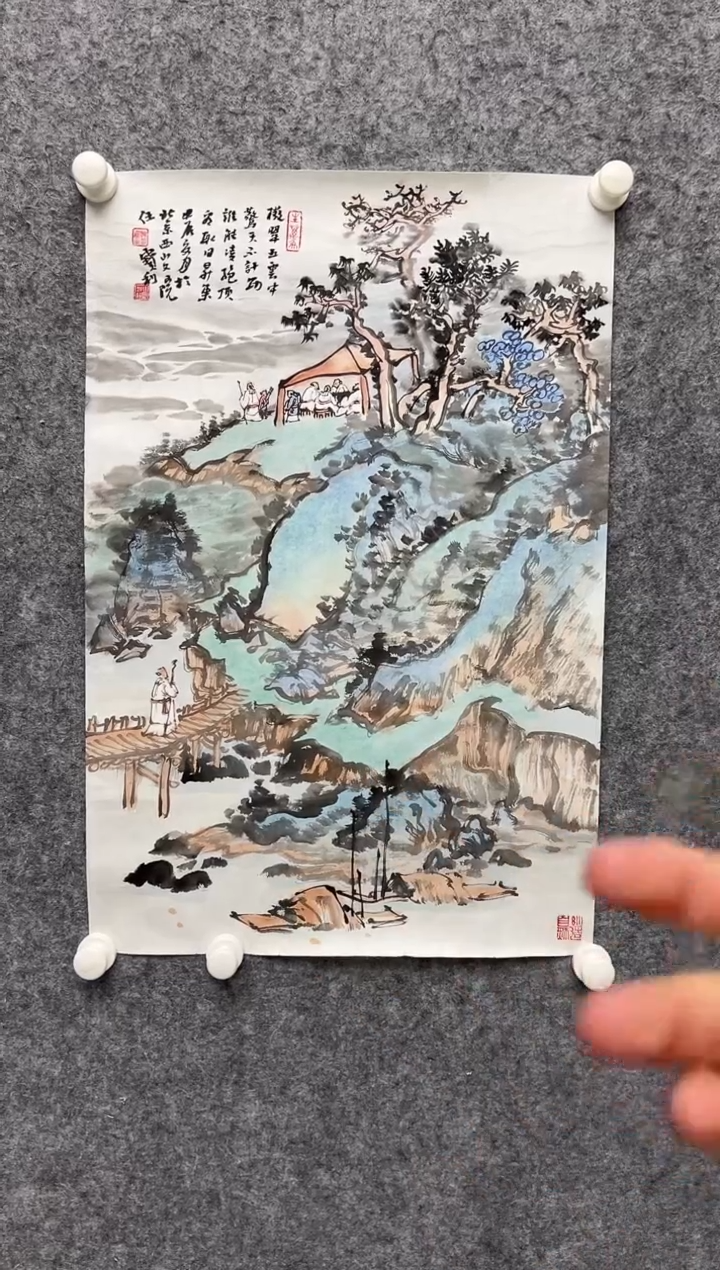 【闪购商品】绘画任宝利-2.7平尺-国画作品