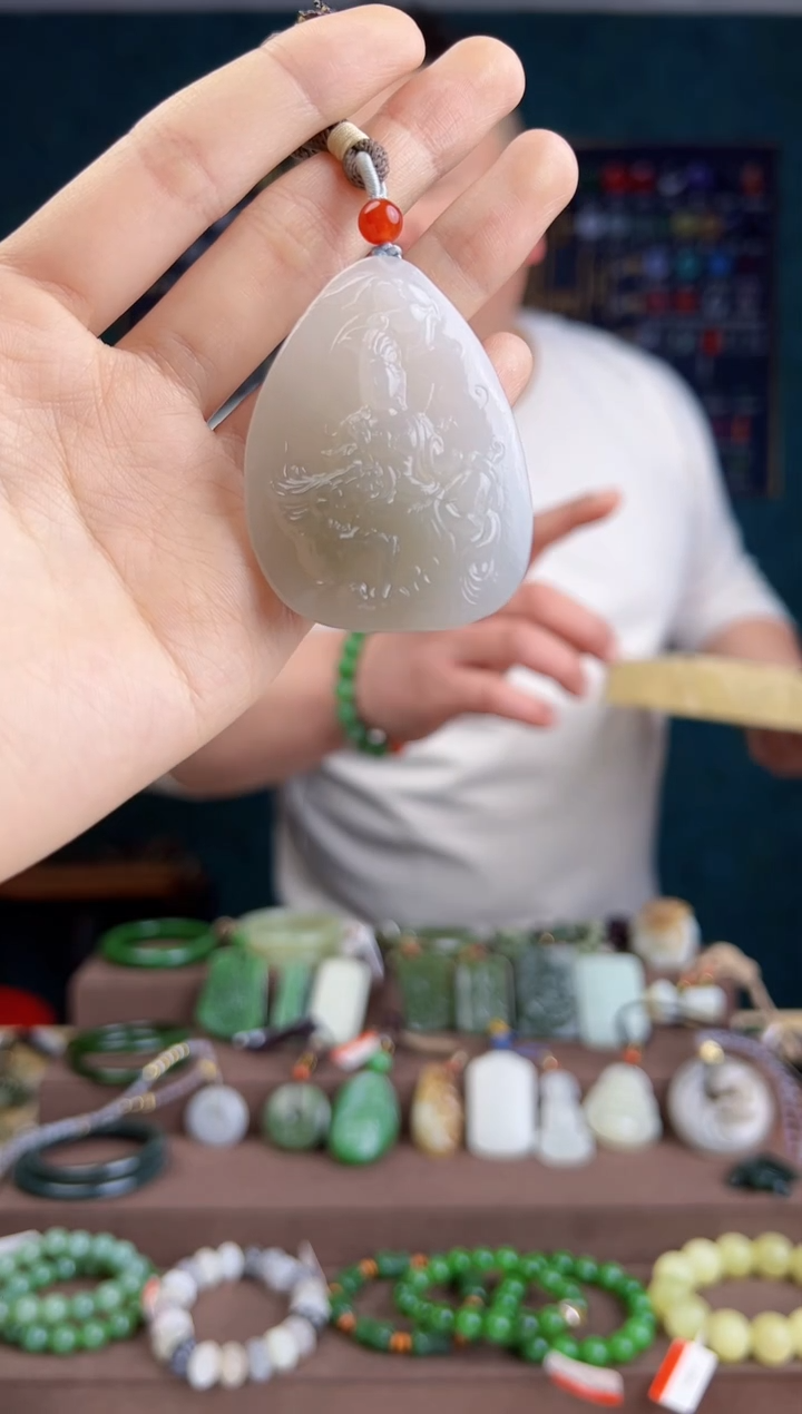 【闪购商品】和田玉颈饰未镶嵌 ZZ 拍一发一 多样性发货