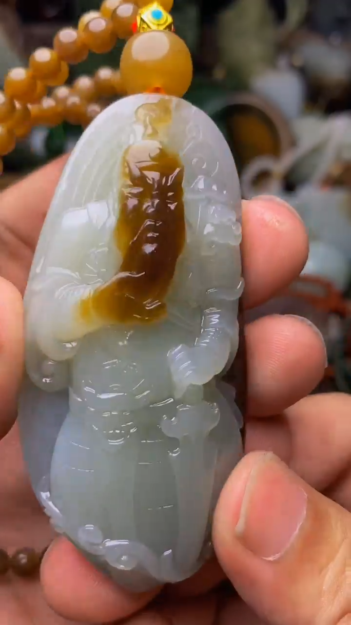 未镶嵌和田玉挂件1