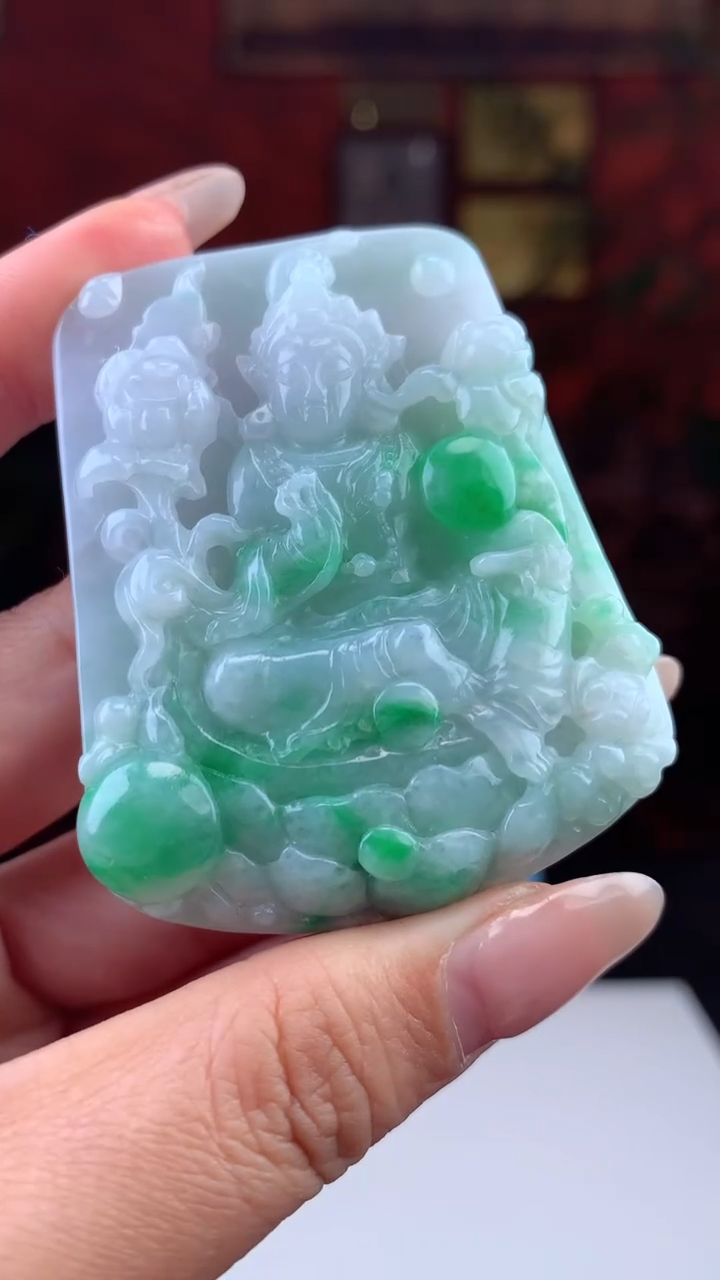 【闪购商品】定制翡翠未镶嵌天然A货翡翠（拍一发一）