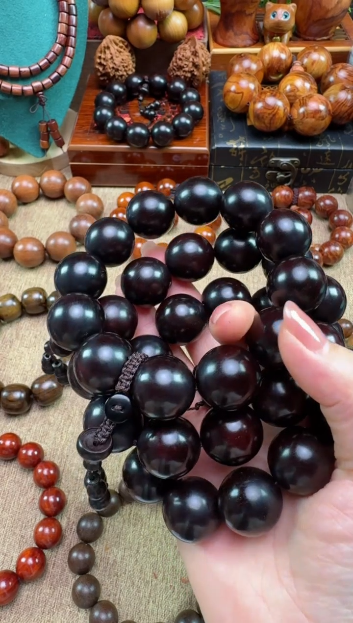 小叶紫檀手串/手链小叶紫檀多星2.0单圈