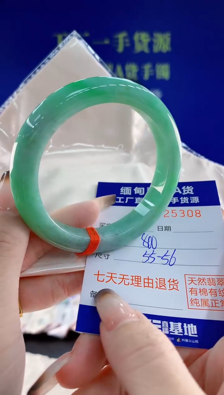 未镶嵌手镯翡翠08天然翡翠A货