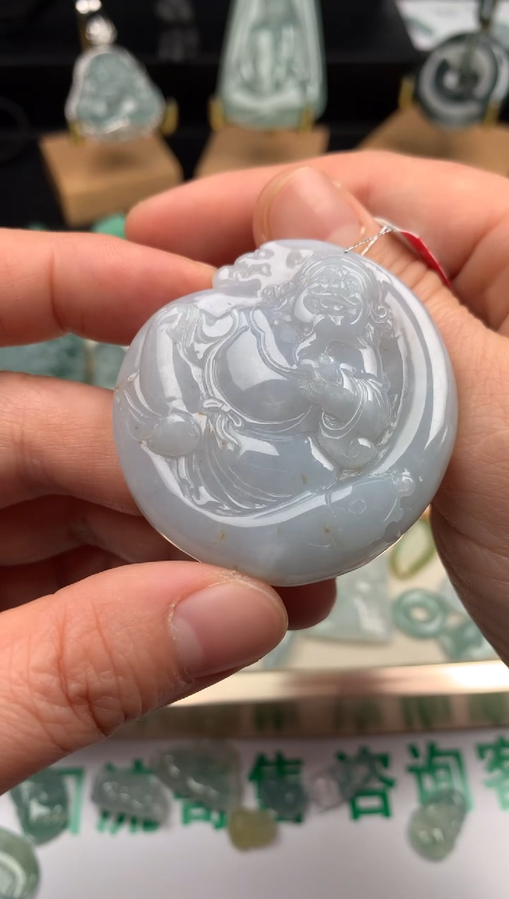 项链未镶嵌翡翠洒金米米