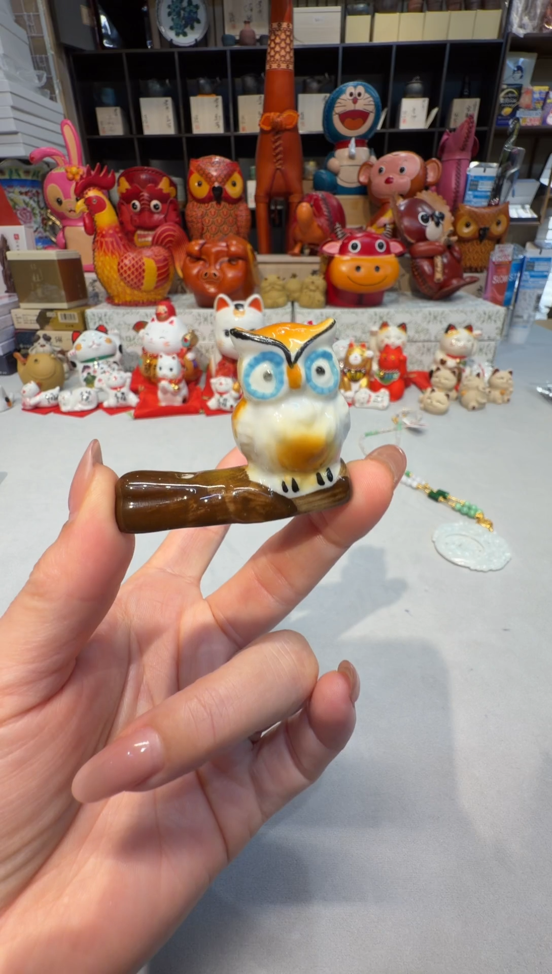 乖***包J4562       猫头鹰香插