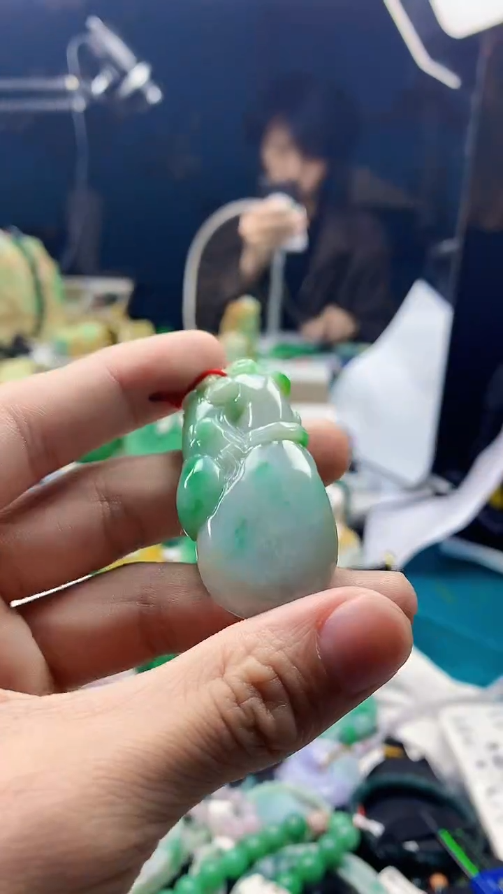 颈饰未镶嵌翡翠天然缅甸a货翡翠