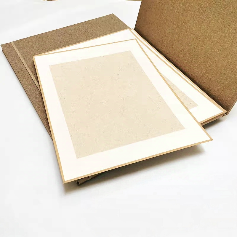 26x38cm古法函套楮皮软卡半生熟12张/套不挑微瑕处理