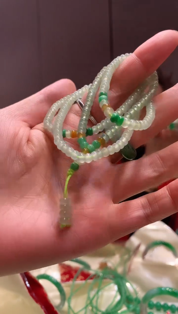 【闪购商品】翡翠项链未镶嵌珠链