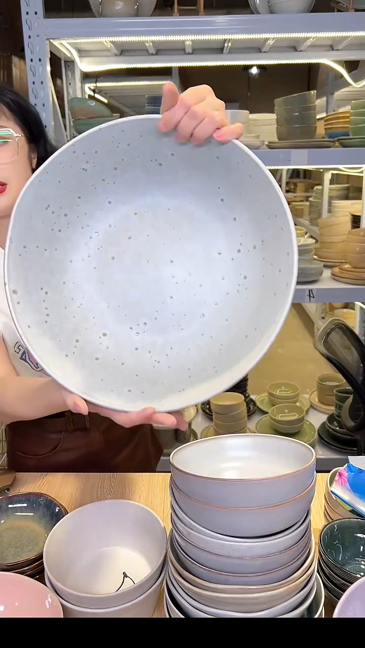 瓷53 外贸尾货高温釉下彩陶瓷餐具默认微瑕