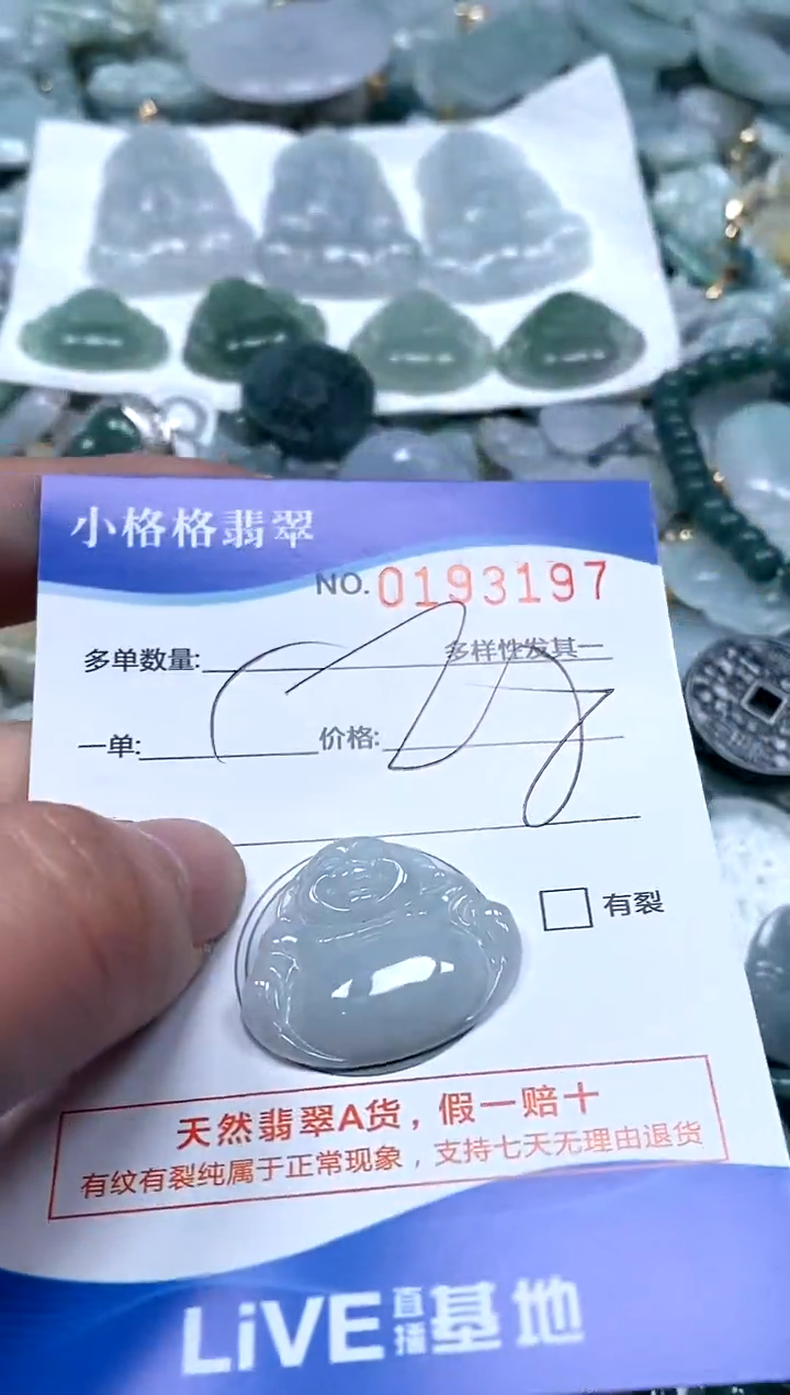 【闪购商品】翡翠颈饰未镶嵌闪购商品0193197