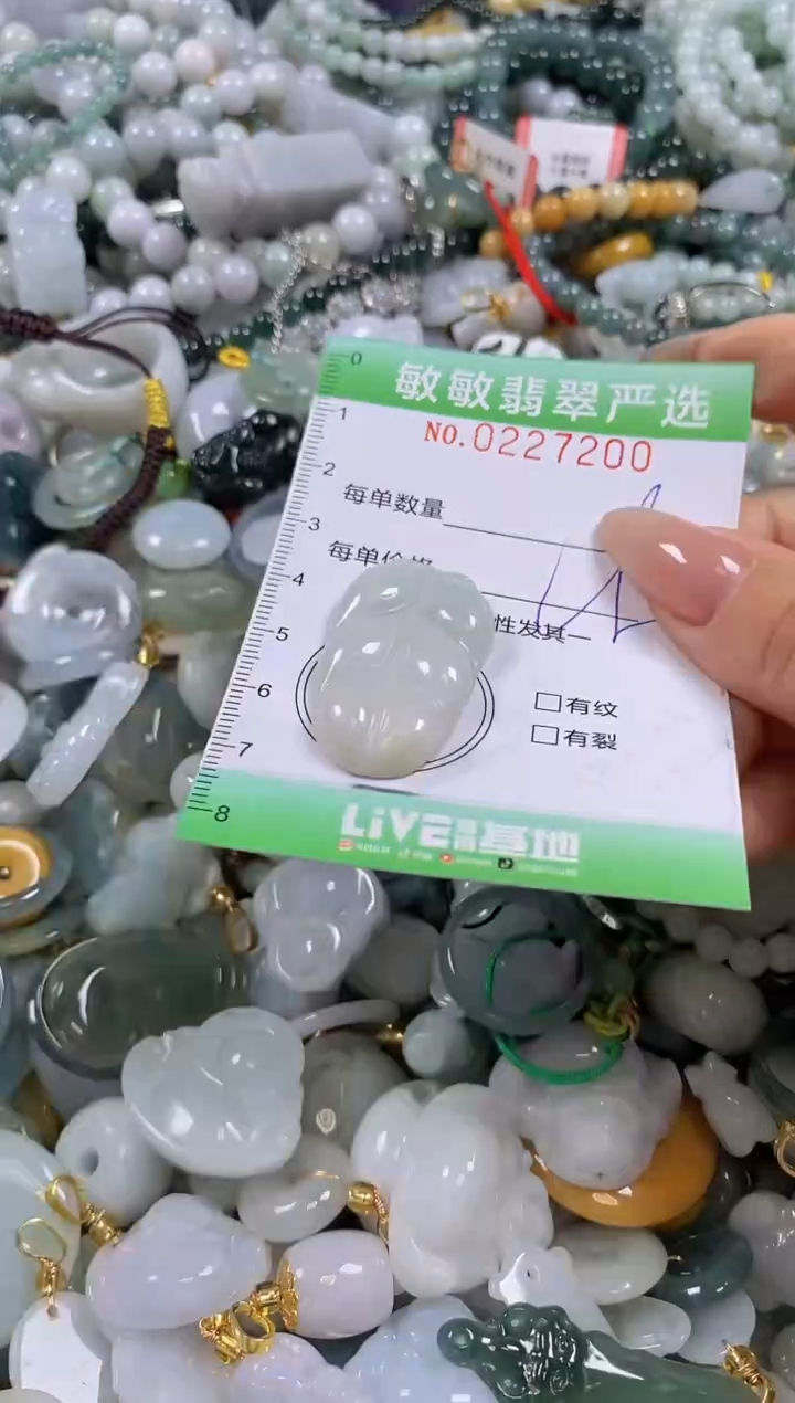 翡翠未镶嵌颈饰闪购0227200