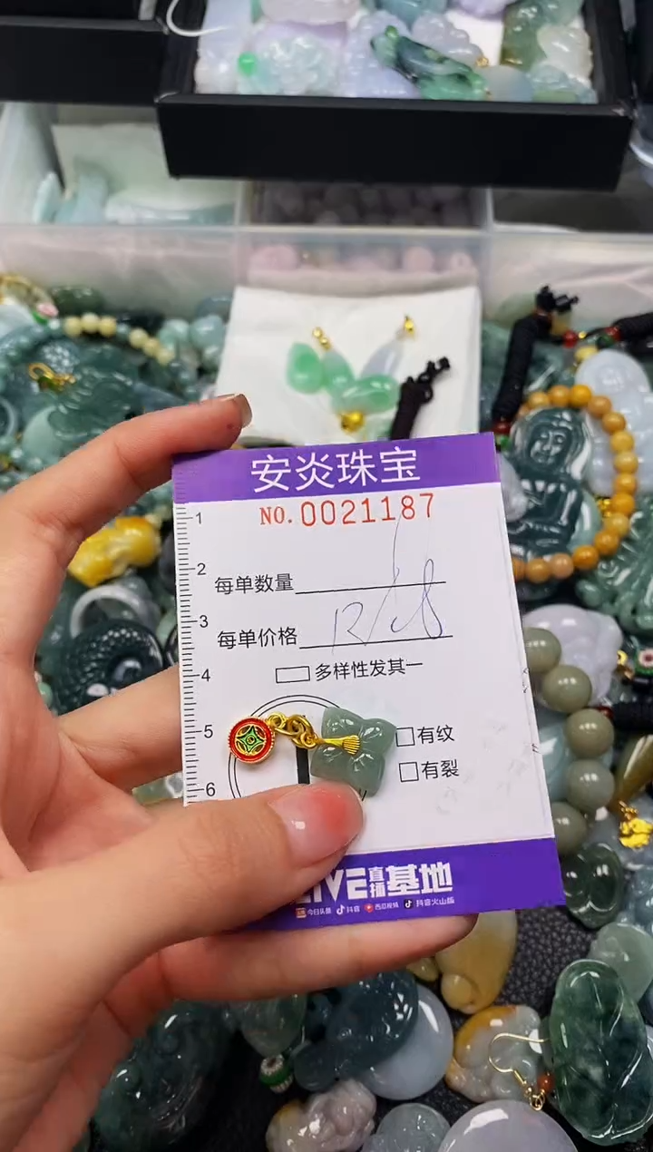 颈饰未镶嵌翡翠闪购0021187