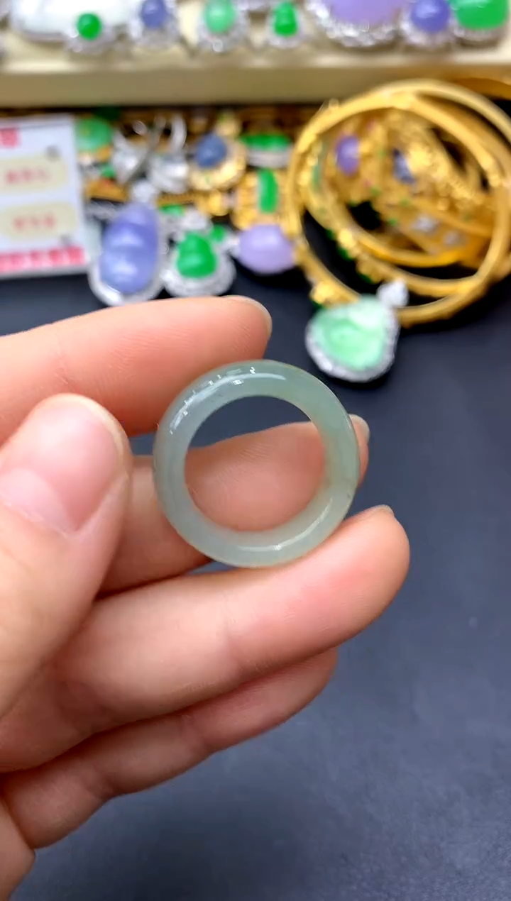 未镶嵌戒指翡翠112-中国好珍宝