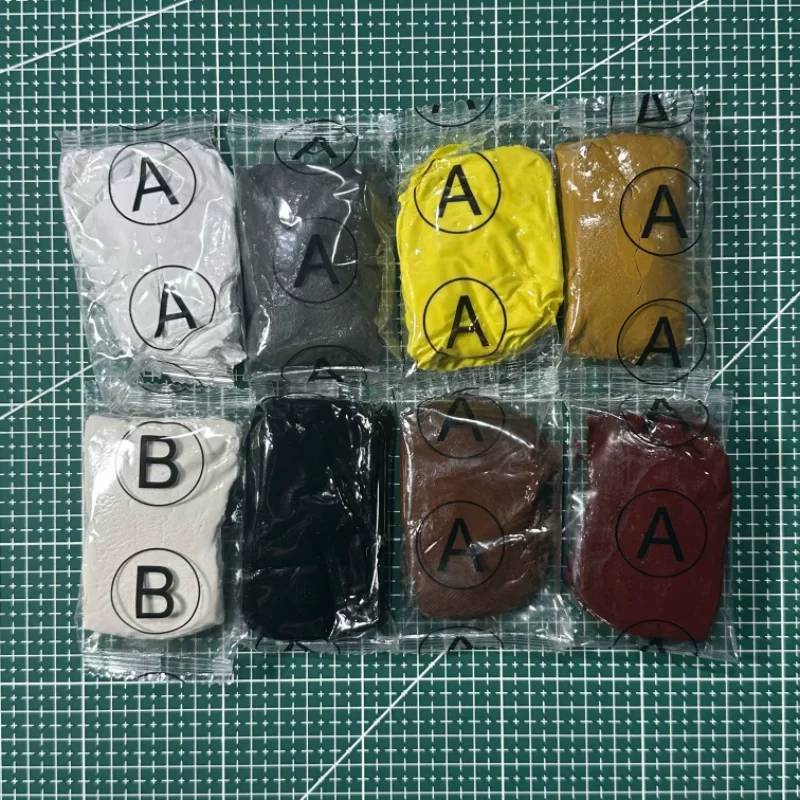 彩色模型ab补土胶泥手办修补diy模型材料塑钢泥修瓷砖堵漏泥铁胶