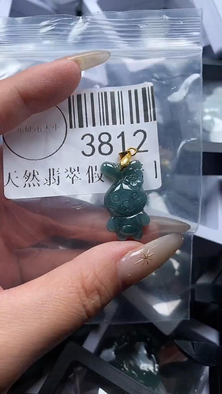 颈饰未镶嵌翡翠3812