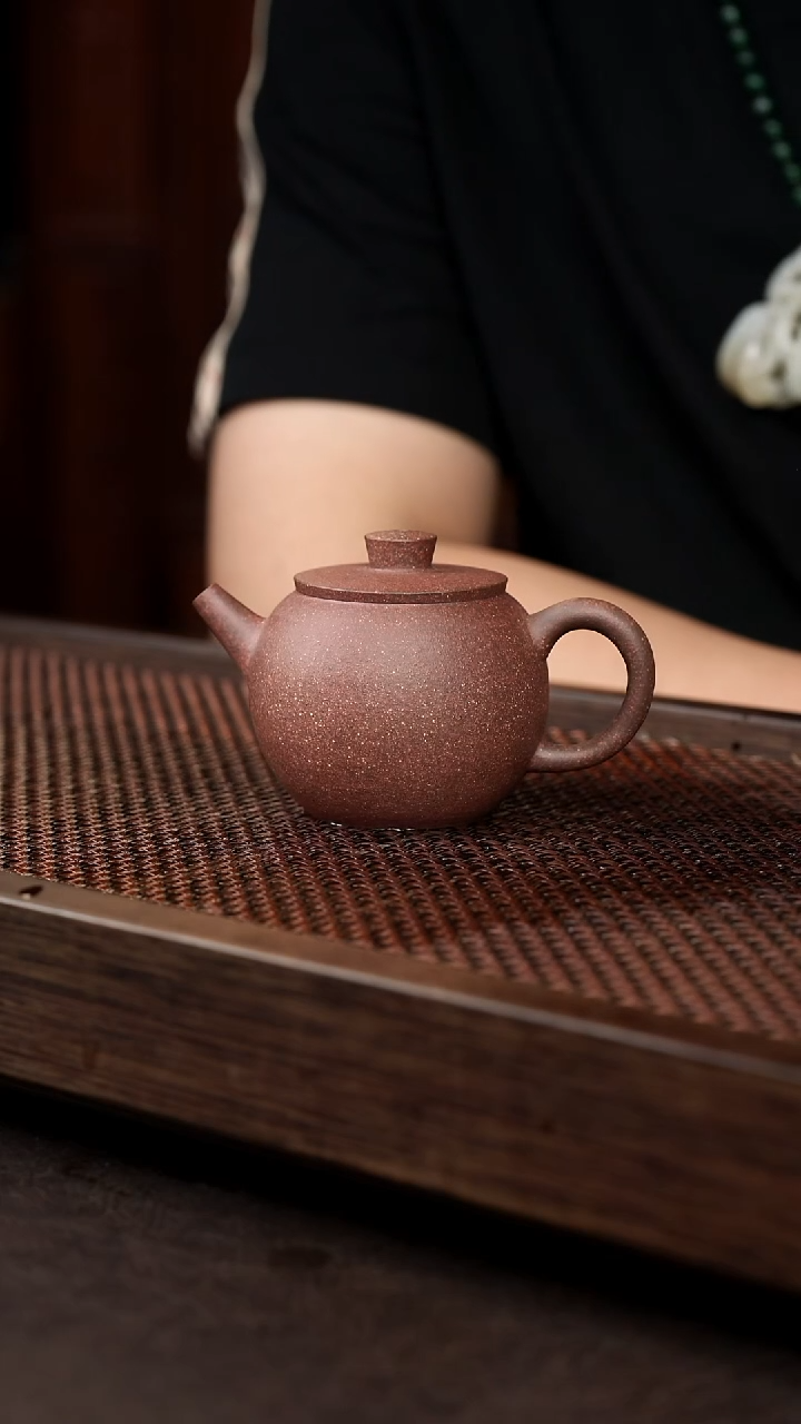 茶壶紫砂6-2巨轮{红}