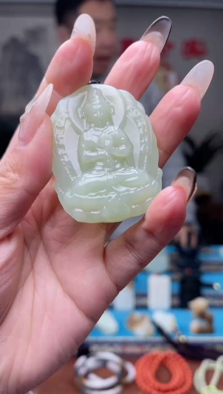 【闪购商品】和田玉挂件未镶嵌1