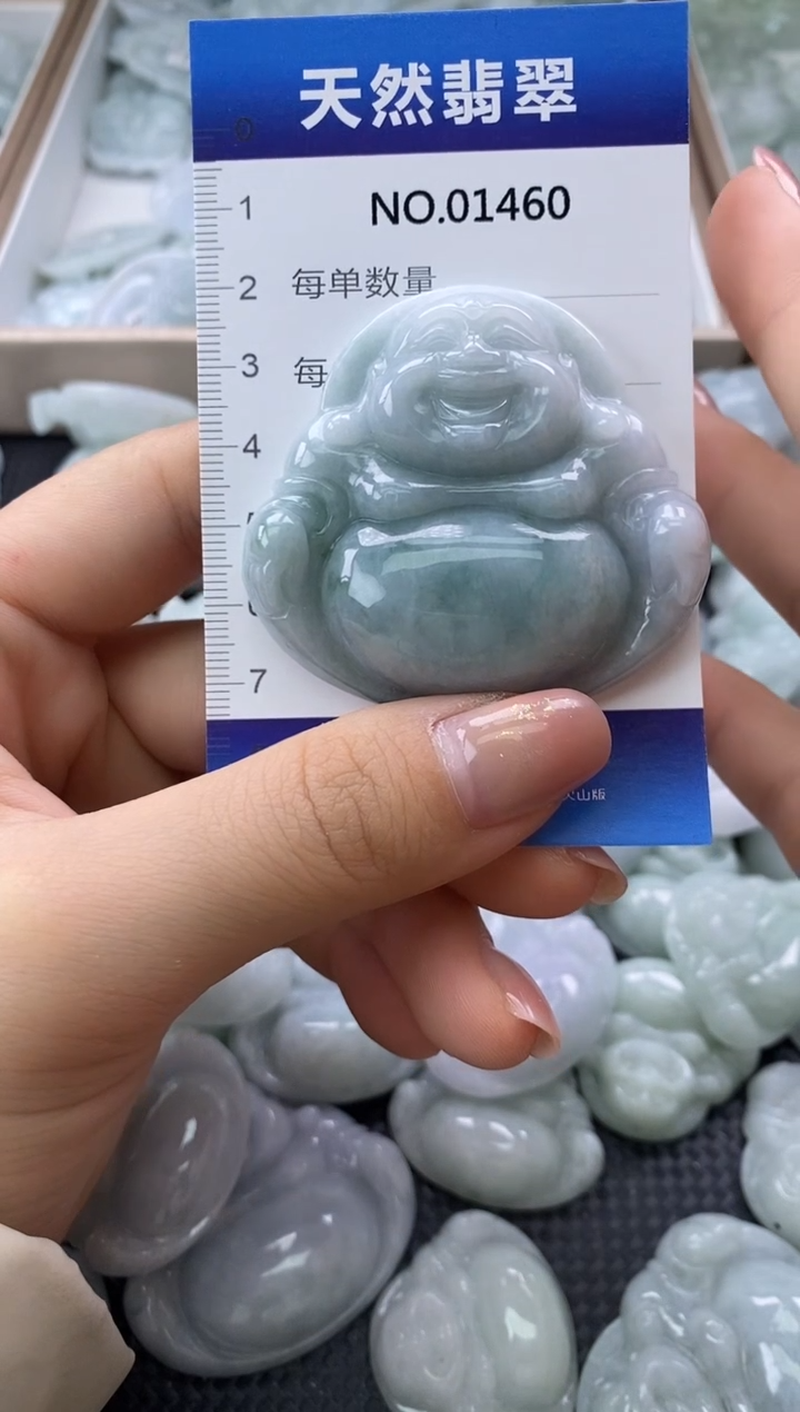 颈饰未镶嵌翡翠天然缅甸翡翠01460