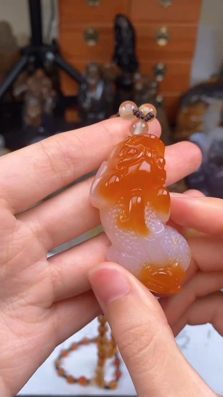 【闪购商品】玛瑙/玉髓颈饰未镶嵌AA