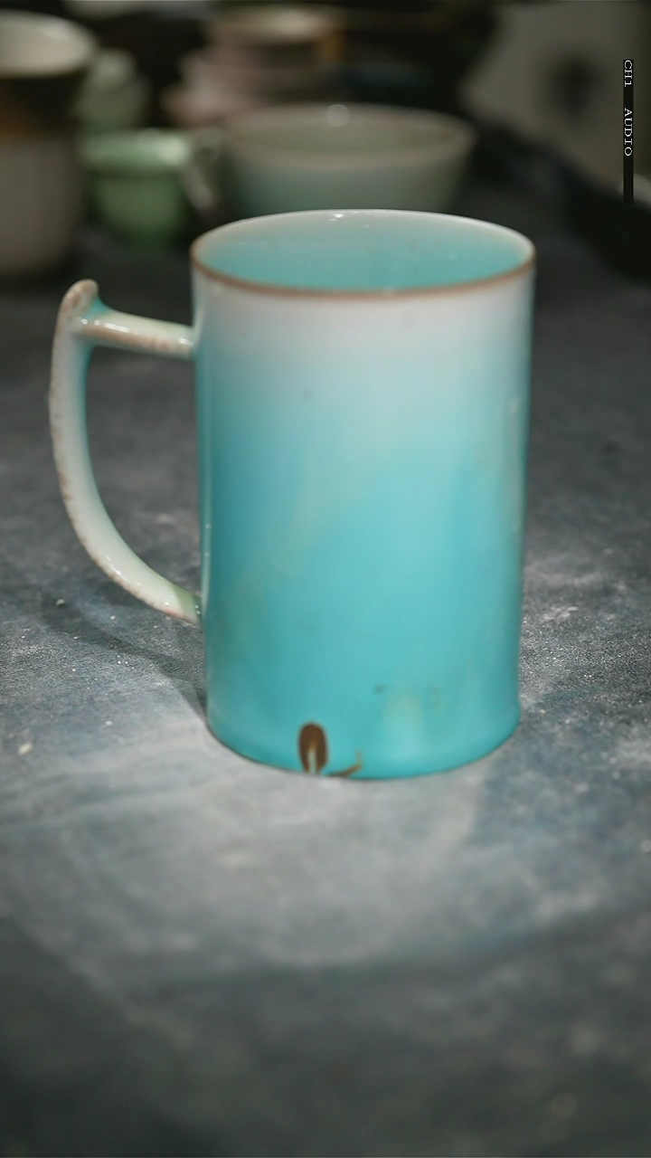 【闪购商品】碗浪鬼柴烧浪鬼家釉绘柴烧 