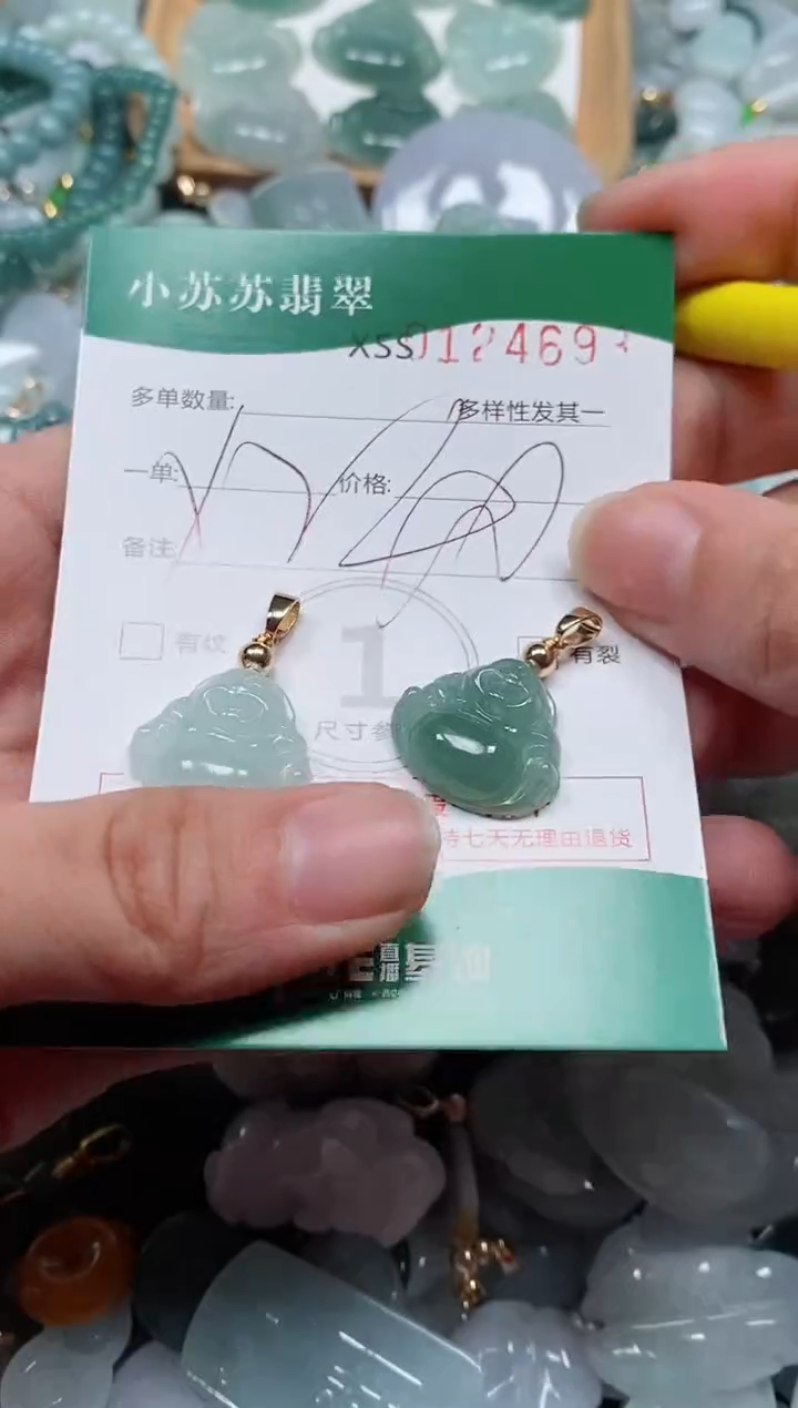 【闪购商品】翡翠颈饰未镶嵌闪购商品0124698