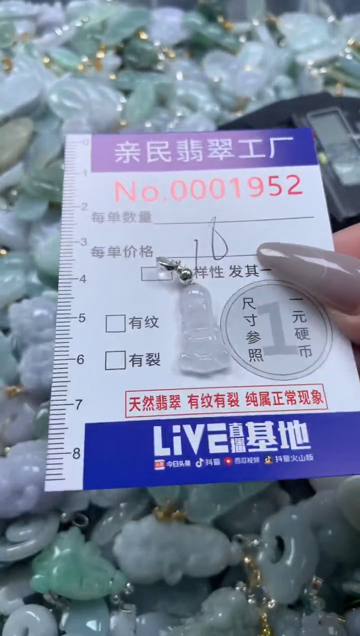 颈饰未镶嵌翡翠1952