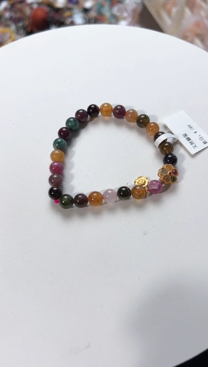 【闪购商品】水晶手链银S925镶嵌颜色微差多样性发货发其一