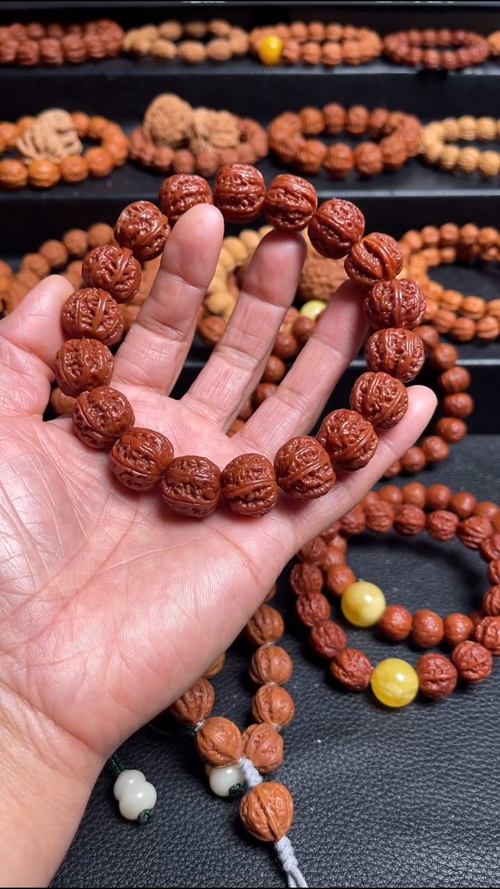 吊坠桃核奔****儿文玩手串