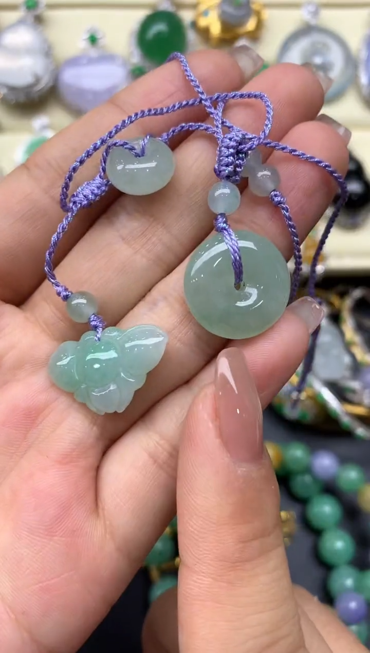 颈饰未镶嵌翡翠100-中国好珍宝