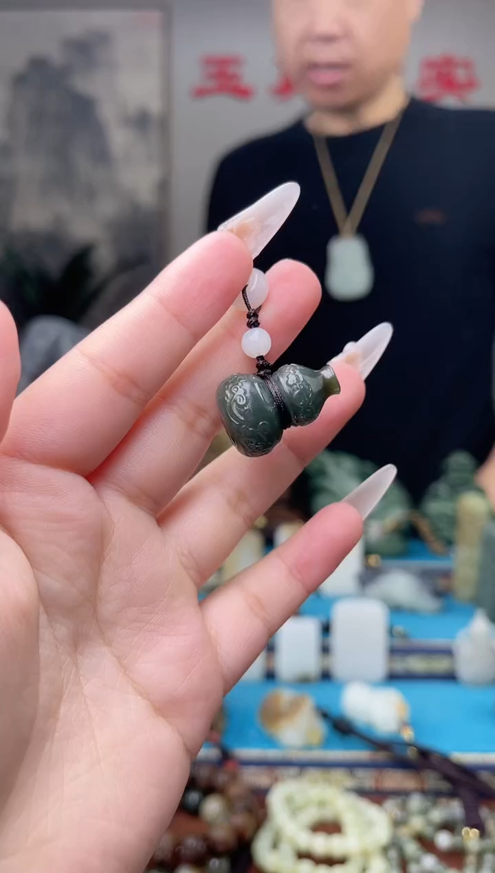 【闪购商品】和田玉未镶嵌挂件1