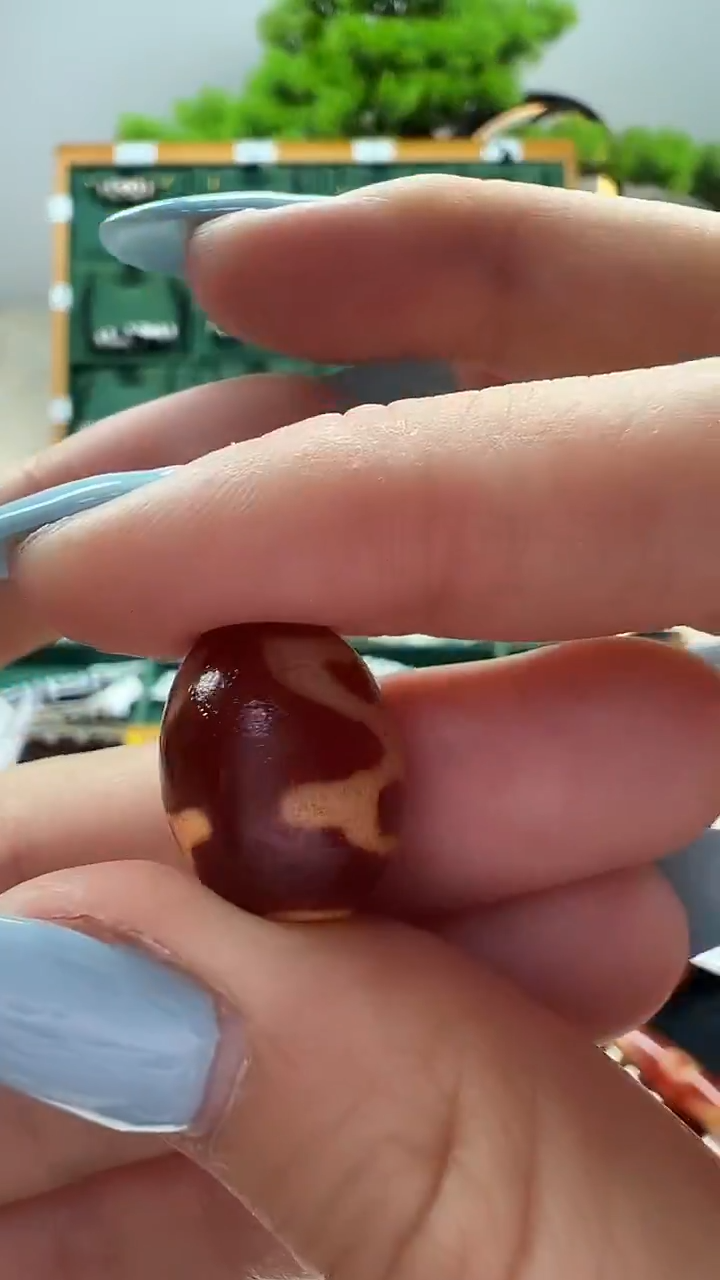 玛瑙/玉髓（覆膜）颈饰未镶嵌7.（微瑕随机发货）