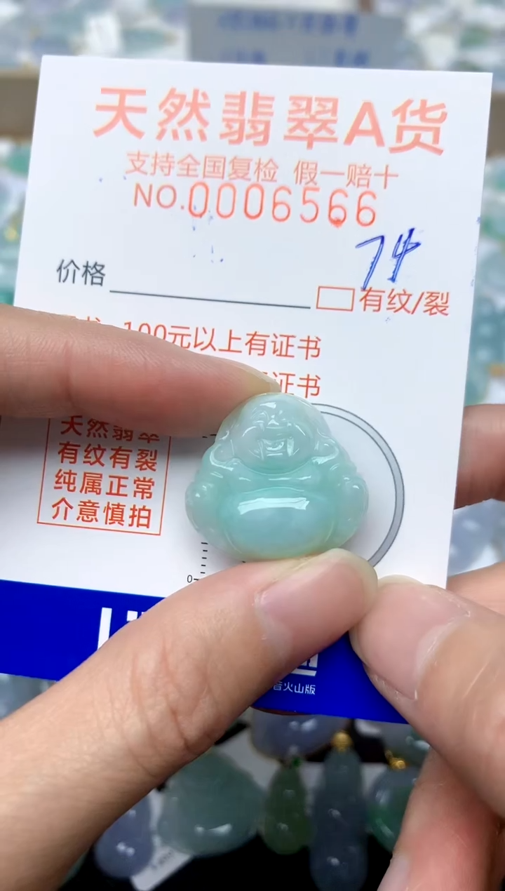 【闪购商品】翡翠颈饰未镶嵌天然A货翡翠