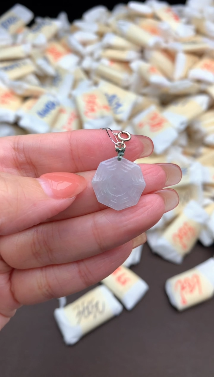 【闪购商品】翡翠挂件银S925镶嵌一